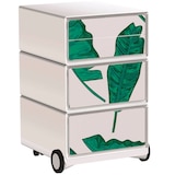 Artikelbild 1 für PAPERFLOW easyBox Tropical Rollcontainer weiß, bunt 4 Auszüge 39,0 x 43,6 x 64,2 cm, Artikelnummer 215238