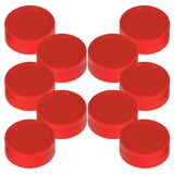 Artikelbild 1 für MAUL Magnete rot, Kunststoff Ø 3,4 x 1,4 cm, 10 St., Artikelnummer 368617