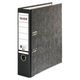 Artikelbild 1 für FALKEN Recycling Ordner schwarz marmoriert Karton 8,0 cm DIN A4, Artikelnummer 872248