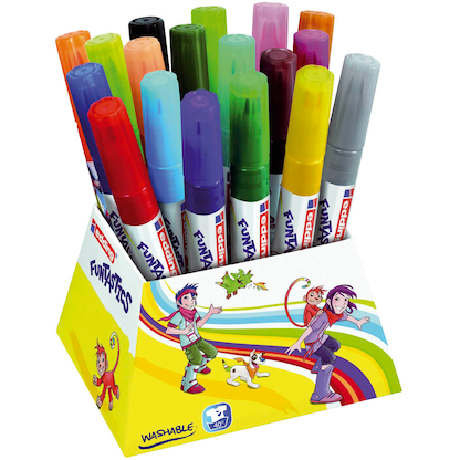 Artikelbild 3 für edding FUNTASTICS Filzstifte farbsortiert, 18 St., Artikelnummer 822813