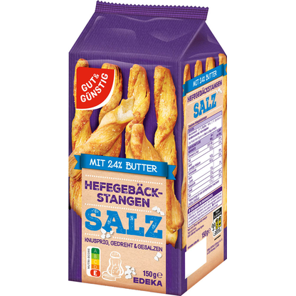 Artikelbild 2 für GUT&GÜNSTIG Gebäckstangen gesalzen Gebäck 150,0 g, Artikelnummer 990251