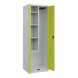 Artikelbild 1 für CP Putzmittelschrank Classic Plus 080100-00 S10022 lichtgrau, clowngrün 60,0 x 50,0 x 185,0 cm, aufgebaut, Artikelnummer 114377