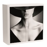 Artikelbild 1 für PAPERFLOW easyOffice Classic Chic Rollladenschrank 60001 2 Fachböden 110,0 x 41,5 x 104,0 cm, Artikelnummer 209187