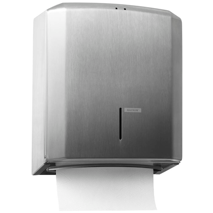 Artikelbild 24 für KATRIN Papierhandtuchspender 988366 silber Edelstahl, Artikelnummer 118836