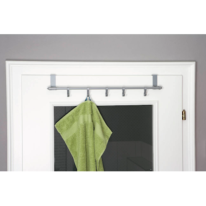 Artikelbild 2 für Türgarderobe mit 5 Haken silber, 1 St., Artikelnummer 975755