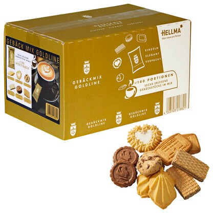 Artikelbild 4 für HELLMA Goldline Kekse 140 Stück, Artikelnummer 281557