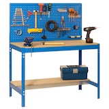 Artikelbild 1 für Simonrack Werkbank KIT SIMONWORK BT2 900 blau 90,0 x 61,0 x 144,5 cm, Artikelnummer 742571