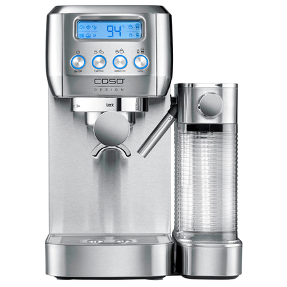 Artikelbild 3 für caso® Espresso Gourmet Latte Siebträgermaschine silber, Artikelnummer 492878