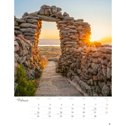 Artikelbild 3 für Heye Monats-Wandkalender Wege zum Träumen 2026, Artikelnummer 551182