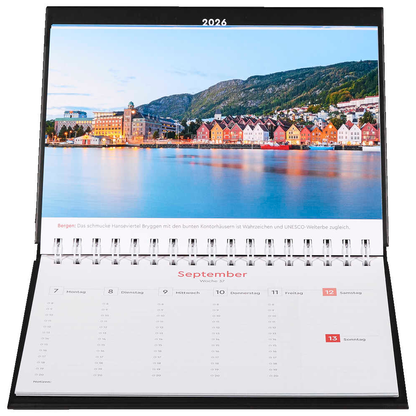 Artikelbild 11 für KUNTH Tischquerkalender Hurtigruten 2026, Artikelnummer 575658