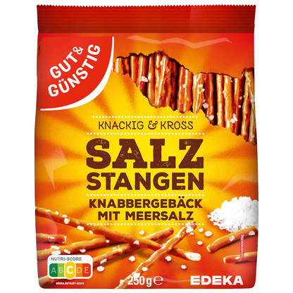 Artikelbild 14 für GUT&GÜNSTIG Salzstangen 250,0 g, Artikelnummer 989879