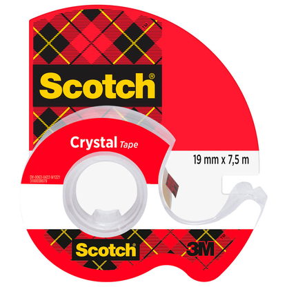 Artikelbild 2 für Scotch Klebefilmabroller Crystal Tape rot, Artikelnummer 477788