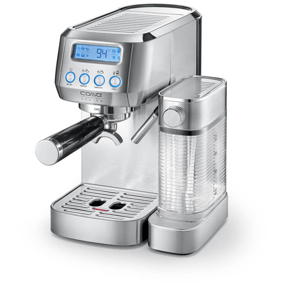 Artikelbild für caso® Espresso Gourmet Latte Siebträgermaschine silber, Artikelnummer 492878