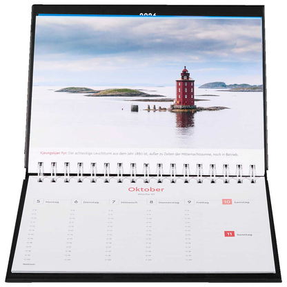 Artikelbild 12 für KUNTH Tischquerkalender Hurtigruten 2026, Artikelnummer 575658