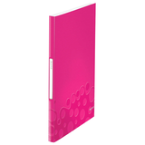 Artikelbild 1 für AKTION: LEITZ WOW Sichtbuch DIN A4, 40 Hüllen pink-metallic, 1 St. mit Prämie nach Registrierung, Artikelnummer 401289