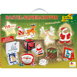 Artikelbild 1 für folia Bastelset Papier-Koffer Weihnachten 110-tlg. mehrfarbig, Artikelnummer 272887