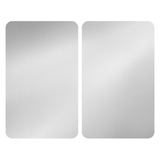 Artikelbild 1 für WENKO Herdabdeckplatten silber, 2 St., Artikelnummer 531543