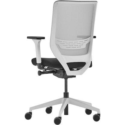 Artikelbild 5 für Trendoffice by Dauphin Bürostuhl to-sync work mesh, 9242SY2FVKVW Stoff weiß, Gestell weiß, Artikelnummer 323046