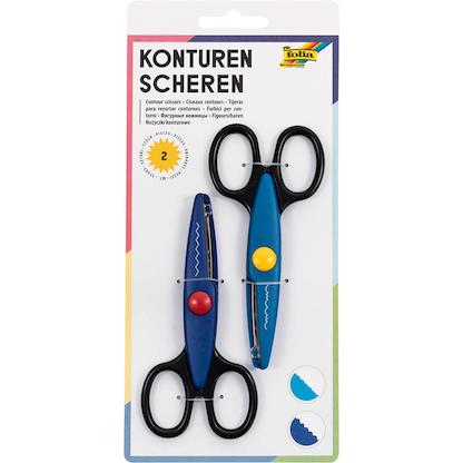 Artikelbild 3 für folia Konturenscheren-Set, 2 St., Artikelnummer 690299