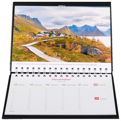 Artikelbild 13 für KUNTH Tischquerkalender Hurtigruten 2026, Artikelnummer 575658