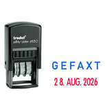 Artikelbild 1 für trodat Datumstempel mit Text 