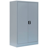 Artikelbild 1 für LÜLLMANN Metallschrank 530290 lichtgrau 80,0 x 38,3 x 120,0 cm, aufgebaut, Artikelnummer 182549