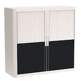 Artikelbild 1 für PAPERFLOW easyOffice Classic Chic Rollladenschrank 61440 2 Fachböden 110,0 x 41,5 x 104,0 cm, Artikelnummer 209793