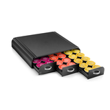 Artikelbild 1 für cep Kapselspender Kaffeestation 3 Schubladen Mod. 23006 schwarz, 1 St., Artikelnummer 369609