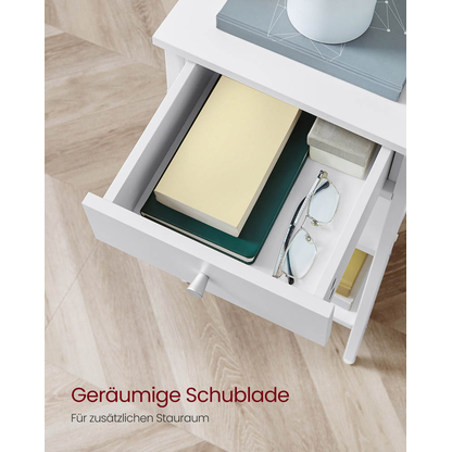 Artikelbild 9 für VASAGLE Nachttisch weiß 35,0 x 35,0 x 70,0 cm, Artikelnummer 438699