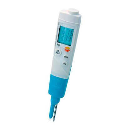 Artikelbild 19 für testo 206-pH2 Starter-Set für halbfeste Medien pH- und Temperatur-Messgerät weiß, Artikelnummer 428849