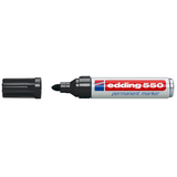 Artikelbild 1 für edding 550 Permanentmarker schwarz 3,0 - 4,0 mm, 1 St., Artikelnummer 185058