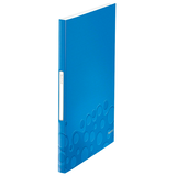 Artikelbild 1 für AKTION: LEITZ WOW Sichtbuch DIN A4, 40 Hüllen blau-metallic, 1 St. mit Prämie nach Registrierung, Artikelnummer 401291