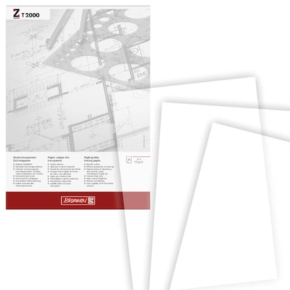 Artikelbild für BRUNNEN Transparentpapier 70 g/qm, 25 Blatt, Artikelnummer 121323