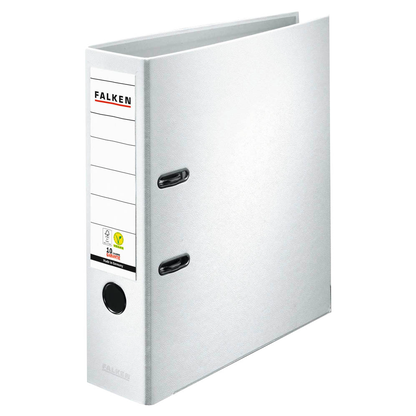 Artikelbild für FALKEN Color Ordner weiß Kunststoff 8,0 cm DIN A4, Artikelnummer 872205