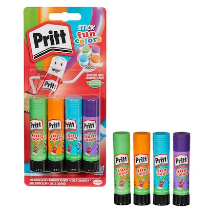 Artikelbild 18 für 4 Pritt fun colors Klebestifte 10,0 g, Artikelnummer 455037