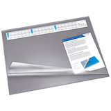 Artikelbild 1 für Läufer Schreibtischunterlage SYNTHOS grau Kunststoff 65,0 x 52,0 cm, 1 St., Artikelnummer 652166