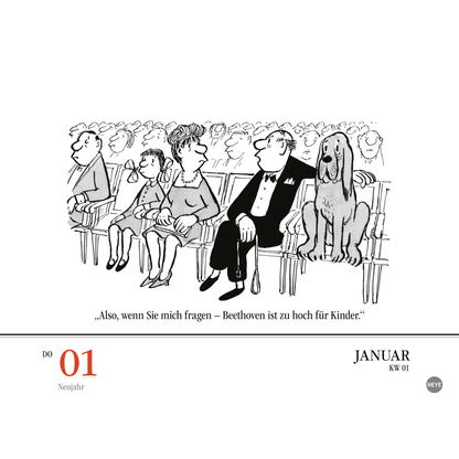 Artikelbild 3 für Heye Abreißkalender LORIOT 2026, Artikelnummer 551238