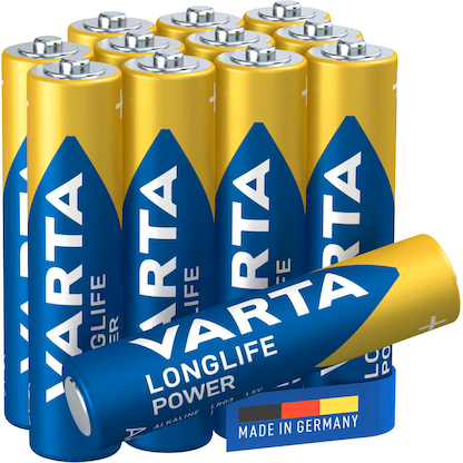 Artikelbild für 12 VARTA Batterien LONGLIFE Power Cube Micro AAA 1,5 V, Artikelnummer 552857