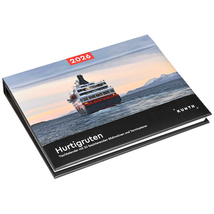 Artikelbild 15 für KUNTH Tischquerkalender Hurtigruten 2026, Artikelnummer 575658