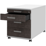 Artikelbild 1 für röhr Imperia Rollcontainer weiß, quarzit 4 Auszüge 42,7 x 80,0 x 54,4 cm, Artikelnummer 732523