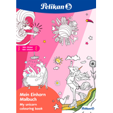 Artikelbild 1 für Pelikan Einhorn mit Sticker Malbuch, Artikelnummer 207748