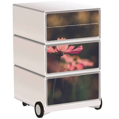 Artikelbild für PAPERFLOW easyBox Garden Factory Rollcontainer weiß, bunt 4 Auszüge 39,0 x 43,6 x 64,2 cm, Artikelnummer 215758