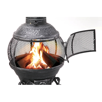 Artikelbild 2 für tepro Terrassenofen Jacksonville schwarz, Artikelnummer 327329