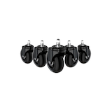 Artikelbild 1 für DXRacer Stuhlrollen Blade Wheels für Hartböden, 5 St., Artikelnummer 410948