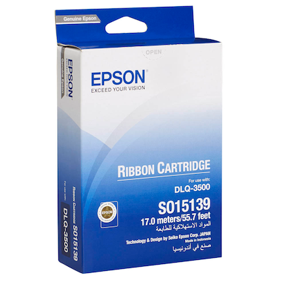 Artikelbild 2 für EPSON S015139 schwarz Farbband, 1 St., Artikelnummer 655151