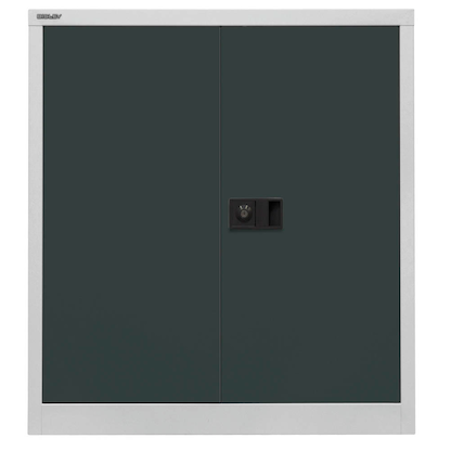 Artikelbild 5 für BISLEY Metallschrank Universal E402A01G525 lichtgrau, anthrazitgrau 91,4 x 40,0 x 100,0 cm, aufgebaut, Artikelnummer 920223