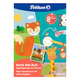 Artikelbild 1 für Pelikan zum Basteln Tierreich Malbuch, Artikelnummer 208007