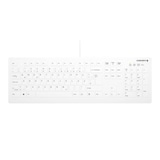 Artikelbild 1 für CHERRY AK-C8112 Medical Keyboard Hygiene-Tastatur kabelgebunden weiß, Artikelnummer 250698