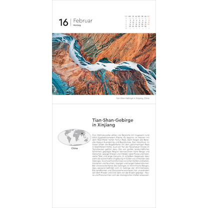 Artikelbild 3 für KUNTH Tischkalender Schätze der Natur 2026 Bilder, Artikelnummer 575839