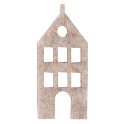 Artikelbild 8 für Rayher Filz-Streudeko grau Nordic Häuser 12 St., Artikelnummer 686958